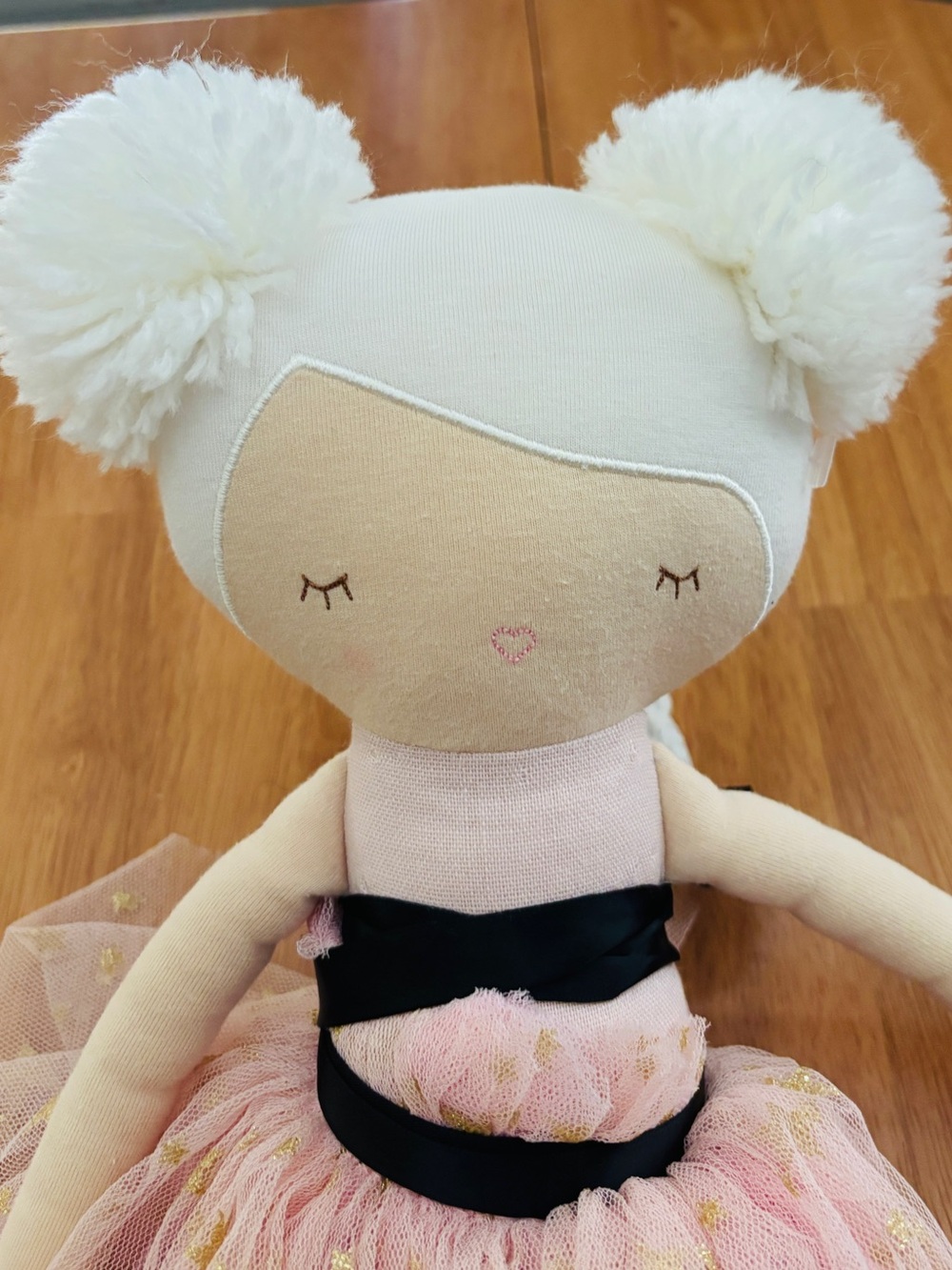 Alimerose Ballerina Pink Doll Plush Toy - Charming Dance Friend
